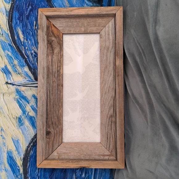Rustic wooden frame
